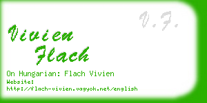 vivien flach business card